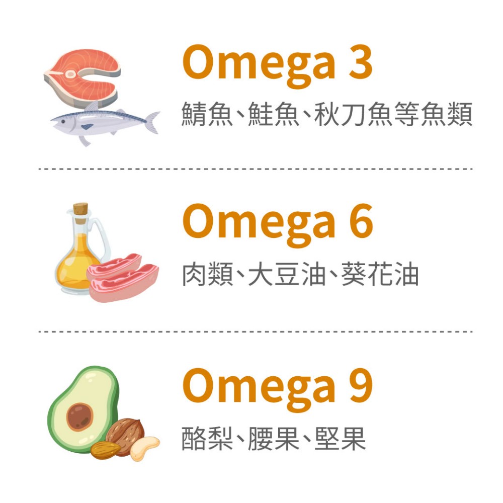 OMEGA3食物,OMEGA6食物,OMEGA9食物,酪梨